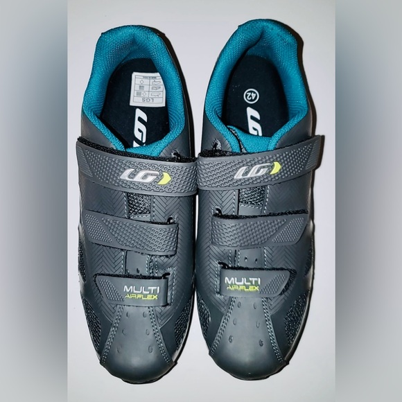 Garneau Multi Air Flex HRS-80 Cycling Shoes | Size 11 | Dark Gray | NIB - Picture 3 of 9